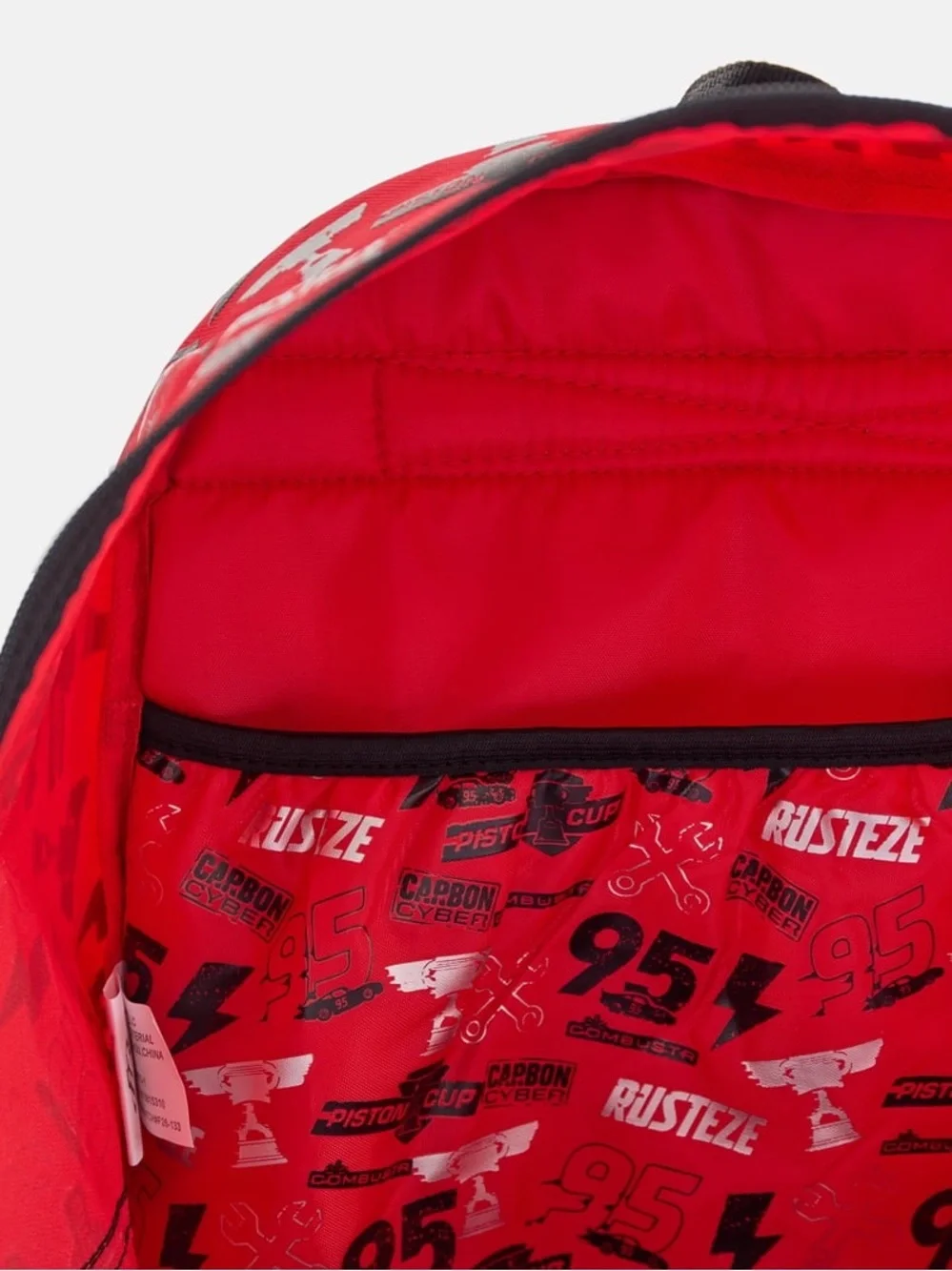 Cars Lightning McQueen Kids Backpack and Accessory Set - Red W6